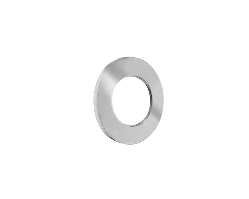 316L SS, FITOK FR Series Face Seal Fitting, Nonretained Gasket, 1/4&quot; FR, Unplated