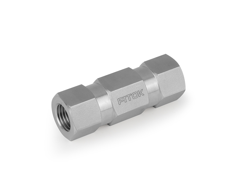 Terugslagklep 1/4&quot; NPT F/F - RVS316