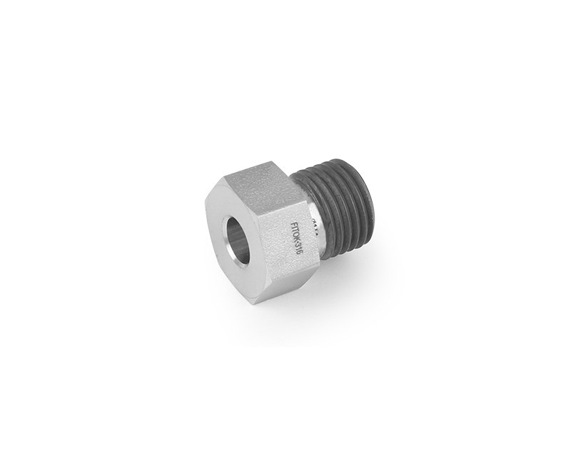 316 SS, FITOK 20D Series Medium Pressure Tube Fitting, Nut, 3/4" O.D.