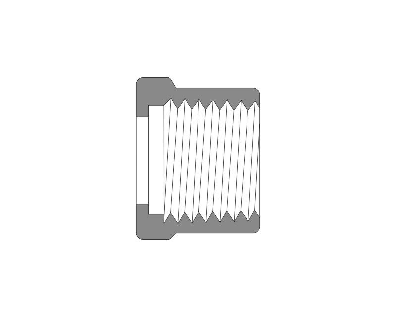 316 SS, Ultra-Torr Vacuum Fitting, FITOK VL Series Nut, 3/8" O.D.