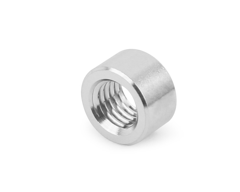 316 SS, FITOK 20M Series Medium Pressure Fitting, Coned and Threaded Connection, Collar, 9/16" O.D.