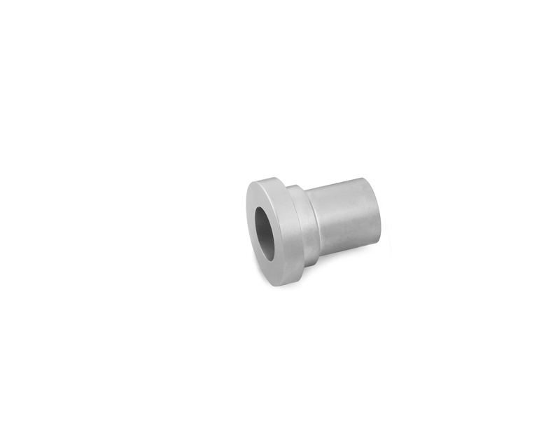 316L SS, FITOK TFO Series L-ring Face Seal Fitting, TFO Gland to Fractional Tube Butt Weld, 1&quot; TFO x 1&quot; Tube Butt Weld