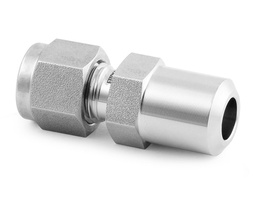 [SS-CW-FL5-PB2] Weld Connector, 316SS, 5/16in. Tube OD, 2-Ferrule x 1/8in. Pipe Butt Weld, 