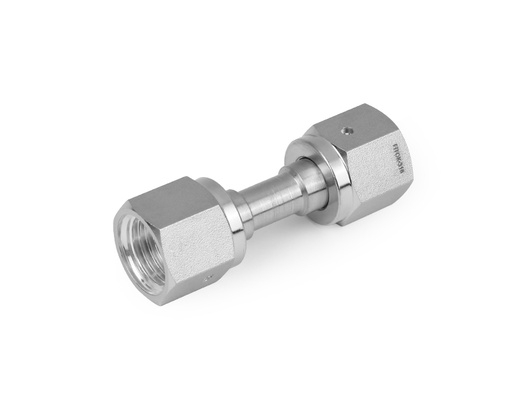 [SS-WG-FO4] 316 SS, FITOK FO Series O-ring Face Seal Fitting, FO Welded Gland Union, 1/4" FO