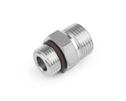 [SS-CM-FO12-ST17] 316 SS, FITOK FITOK FO Series O-ring Face Seal Fitting, FO Body to Male SAE/MS Thread, 3/4&quot; FO x 1 1/16-12 Male SAE/MS Straight Thread(ST)