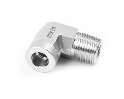 [SS-WLM-TS4-NS4] 316 SS Weld Fitting,Tube Socket Weld Male Elbow, 1/4&quot; Tube Socket Weld × 1/4&quot; Male NPT